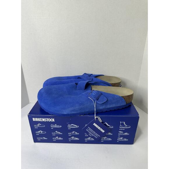 Birkenstock Men's Boston Clogs Light Blue EU 42 US 9 M - Picture 9 of 12